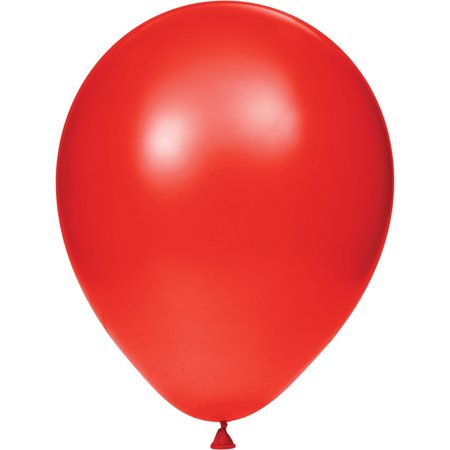 CREATIVE CONVERTING Classic Red Latex Balloons, 12", 180PK 041319
